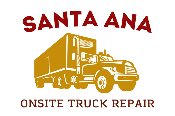 this image shows santa ana onsite truck repair logo